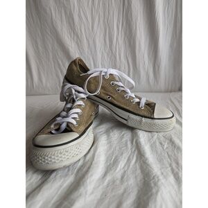 Converse Beige Knit LIKE NEW